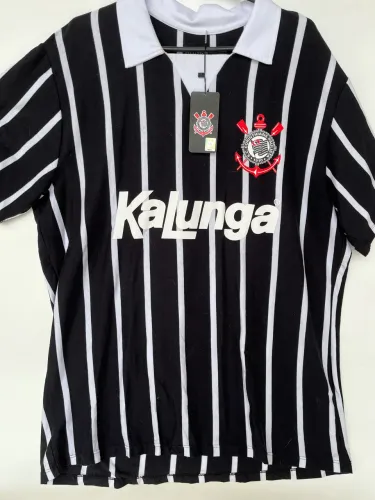 Camiseta nova XGG Corinthians retrô