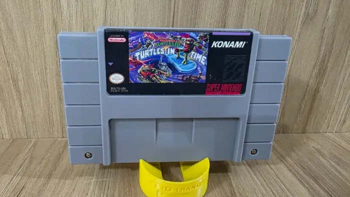 Cartucho Novo De Super Nintendo - Snes - TMNT Turtles in Time - Tartarugas Ninja