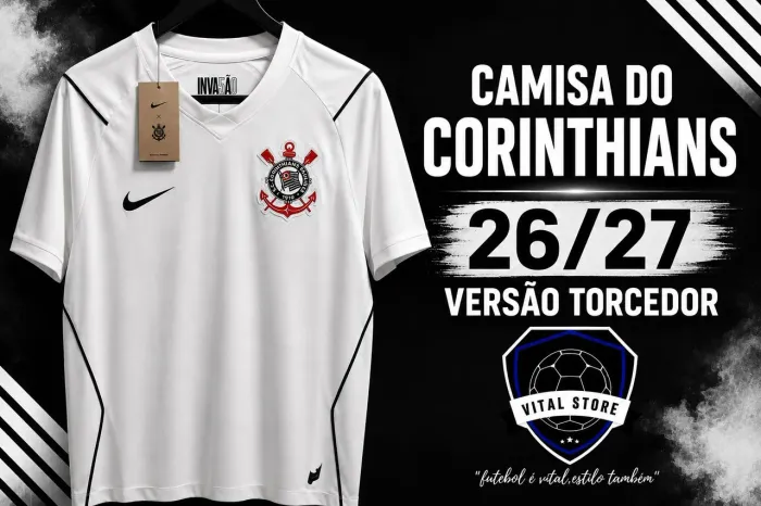 Camisa Home do Corinthians 26/27