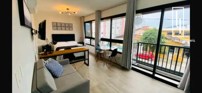 STUDIO MOBILIADO COM GARAGEM - TRINDADE
