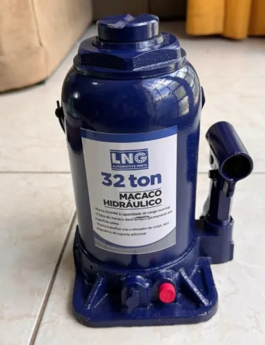 Macaco Hidráulico Ferramenta Tipo Garrafa 32 Ton LNG Novo Sem Alavanca