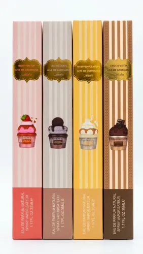 Kit Árabes 4 perfumes baunilhado promoção