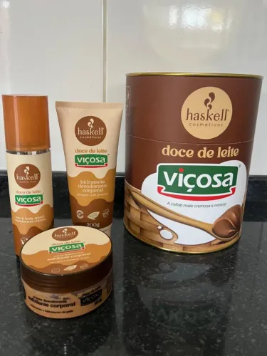 Kit Haskell Doce de Leite Viçosa + Lata Decorativa