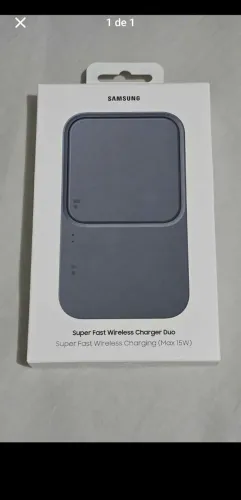 Carregador por Indução Duplo Samsung 15w