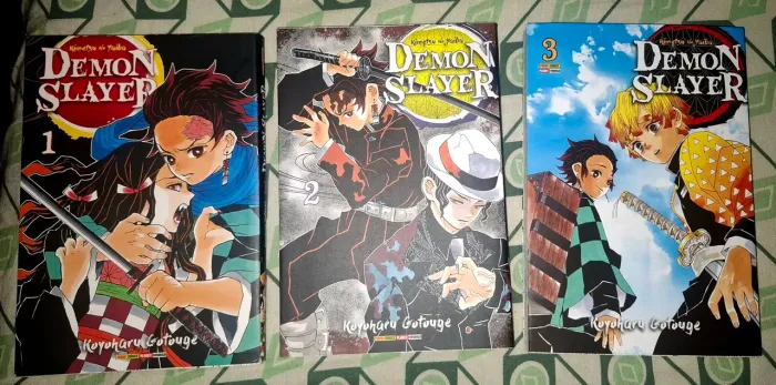 Demon Slayer - Trilogia inicial do mangá