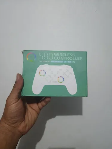 Controle S80 Wireless Gamepad Novo