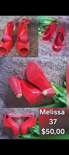 Sandália linda Melissa 37 $50,00