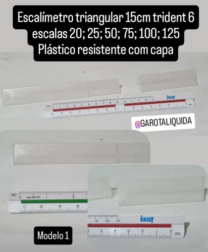 Escalímetro 15cm modelo 1