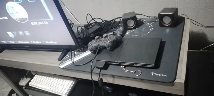 PS2 SLIM 32GB aceito trocas
