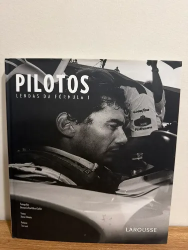 Livro Pilotos Lendas Da Fórmula 1 LAROUSSE