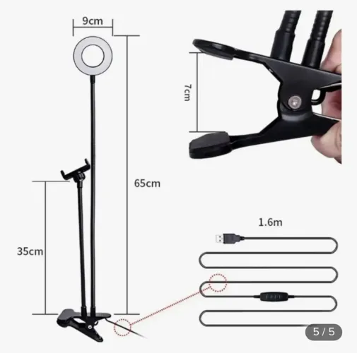 Kit de iluminação Oberon OR-PL32 - R$ 50,00
