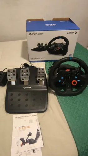 Volante Logitech G29 Ps4 e PS5 e Pc