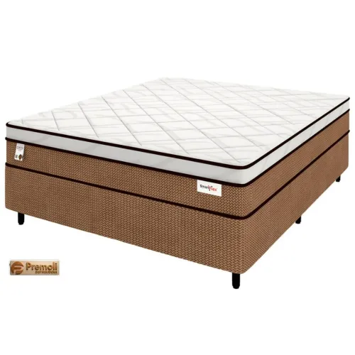CAMA BOX SMART FLEX PLUMATEX