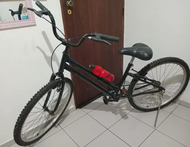 Bicicleta feminina rebaixada preta