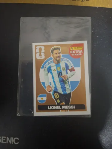 Figurinha da copa do mundo , de Lionel Messi