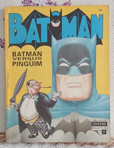 Coleção Invictus n° 7 Batman x Pinguim Ed. Sampa