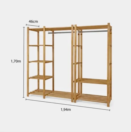 Closet de madeira 
