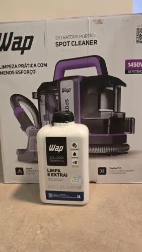 Extratora WAP para limpeza de Estofados, usado 2x.