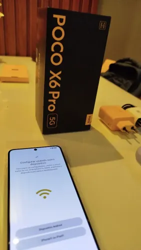 POCO X6 PRO 5G PRETO EM ÓTIMO ESTADO
