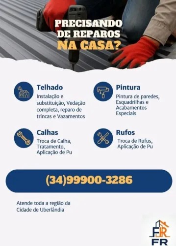 Serviço telhado em geral e pinturas