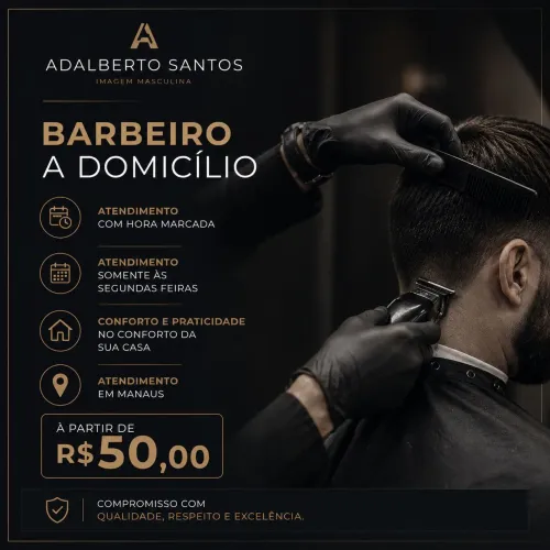 BARBEIRO A DOMICÍLIO EM MANAUS 