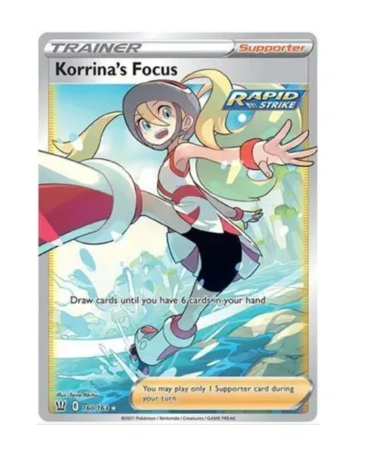 Pokémon TCG Golpe da Korrina Golpe Fluido 160/163