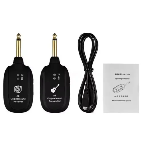 Transmissor sem fio para instrumentos musicais