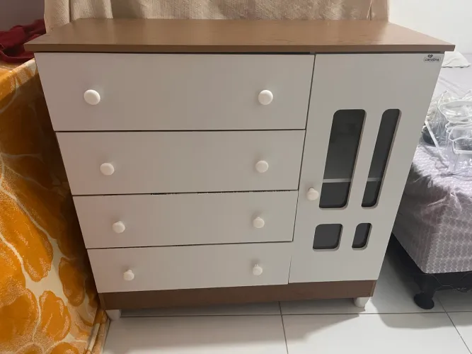 Cômoda bebê 
