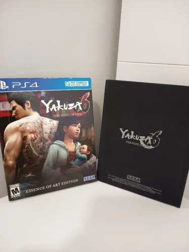 Yakuza 6 PS4 e PS5 edição de colecionador