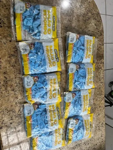 Balões Art Látex Azul