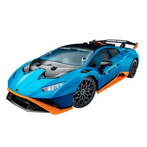 Kit de Montar Carro Laboratório Mecânica - Lamborghini Huracán STO - Fun Divirta-se
