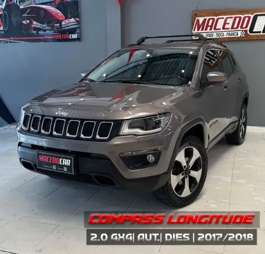 Jeep Compass Longitude 2.0 4X4 Dies. 16V Aut. 2018