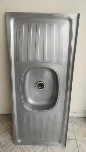 Pia inox 1,20m usada