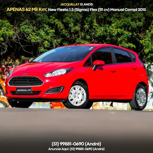 Ford Fiesta 1.5 16V Flex Mec. 5P 2015