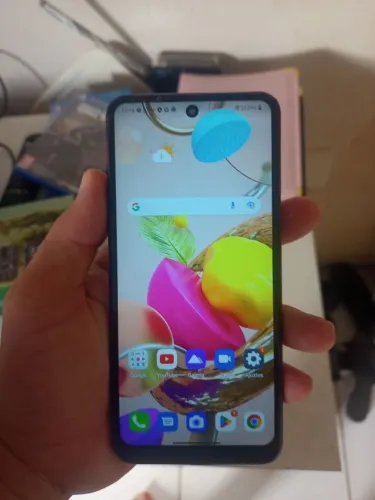 Celular LG K52 bom todo