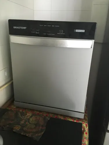 Lava Louça Brastemp 8 serviços cinza BLF08BS - 220 volts