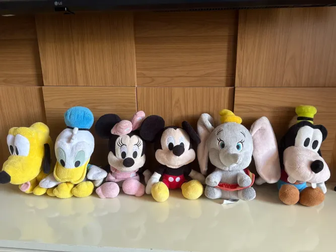 Coleção pelúcia Mickey Mouse 