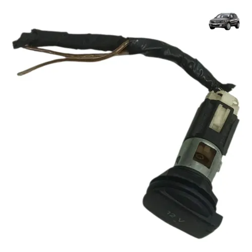 Tomada 12v Console Vw Tiguan 2011 2012 2013 Preto