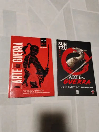 2 Livro kit a arte da guerra 