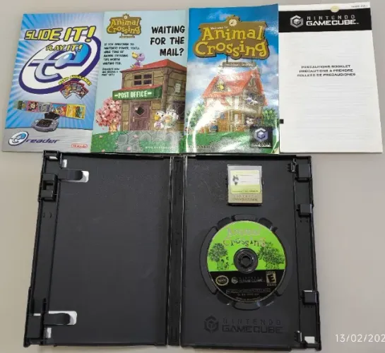 Animal Crossing USA - Game Cube - completo na caixa (CIB) - com memory card