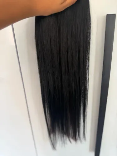 Cabelo humano na tela