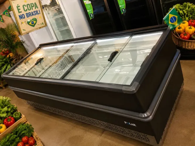 ILHA DUPLA ACAO 3,00M 220V LIGHT PRETA