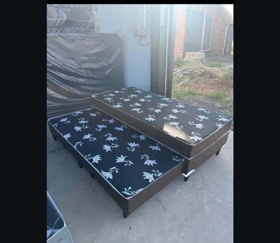 CAMA SOLTEIRO COM AUXILIAR NOVO DE FABRICA