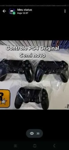 CONTROLE PS4 ORIGINAL: PC/NOTEBOOK/SMARTPHONE 