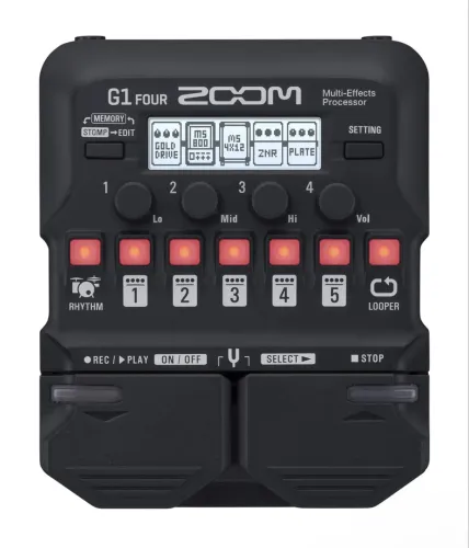 ZOOM G1 FOUR - pedal para guitarra