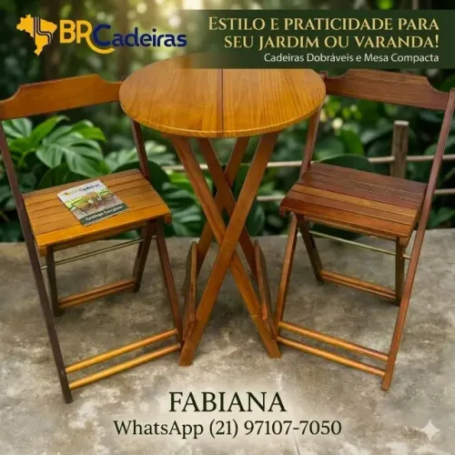 Jogo de madeira bistro