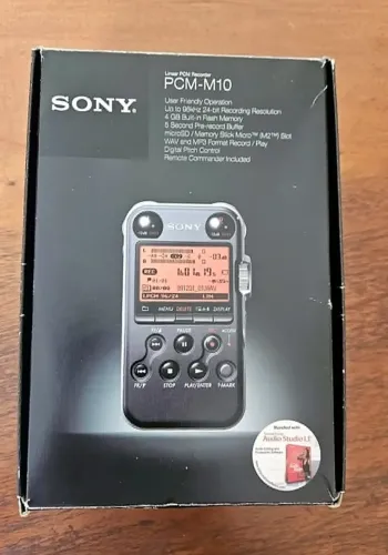 Gravador de voz digital SONY PCM-M10