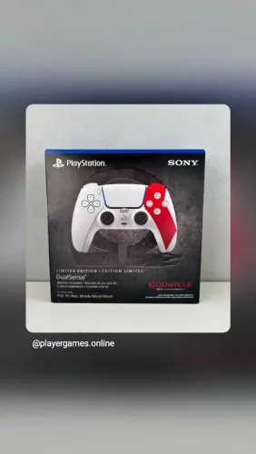 Controle DualSense Playstation 5 Edição God of War!!