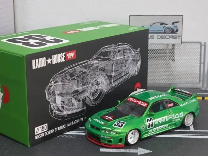 Nissan Skyline GT-R R33 - MiniGT KaidoHouse
