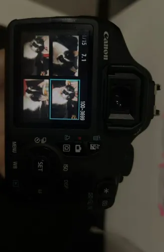 Canon EOS Rebel T3 + Lente EF-S 18-55mm IS II<br>